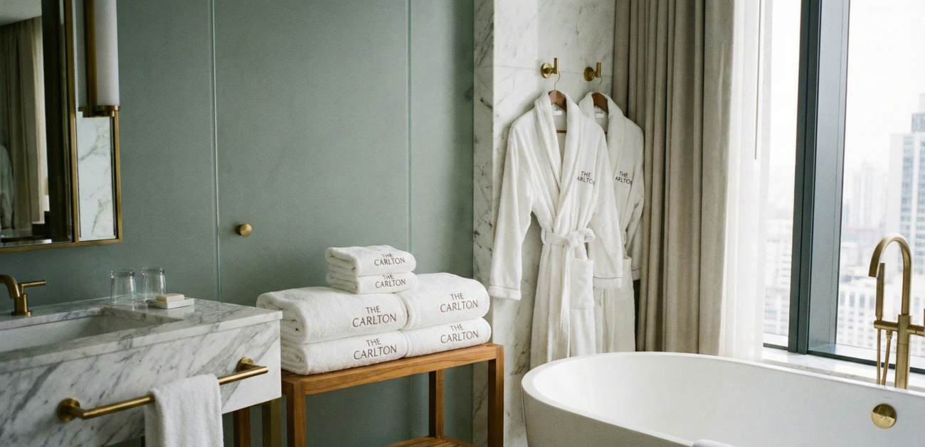Top 10 Hospitality Linen Essentials Every Hotel Needs 1 High quality towels and bathrobes for hotels