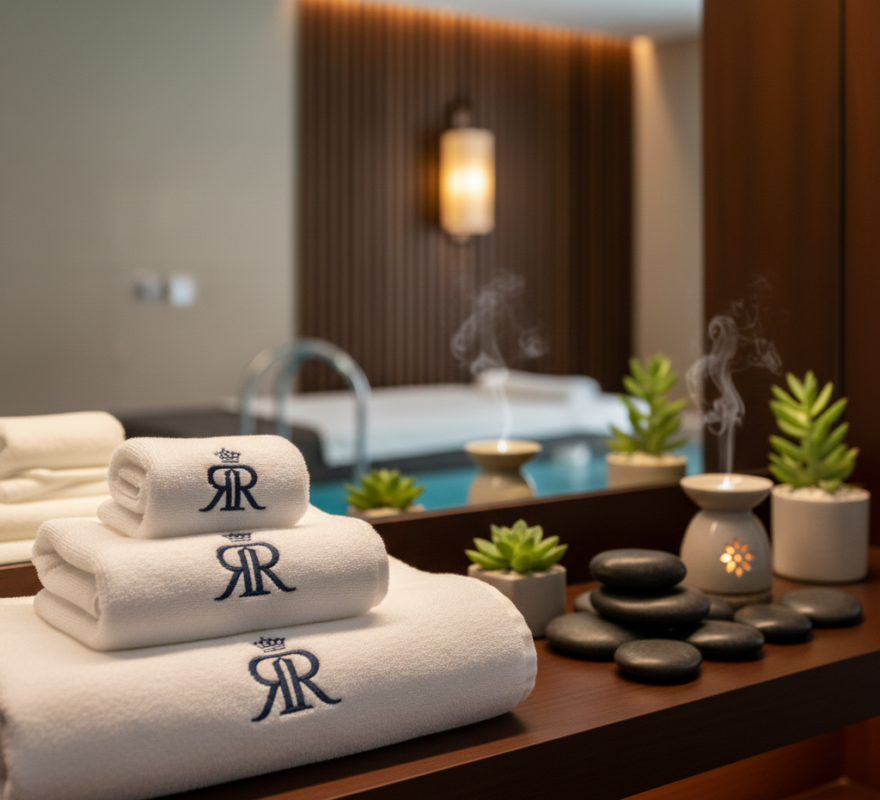 Personalized bathrobes for hotels