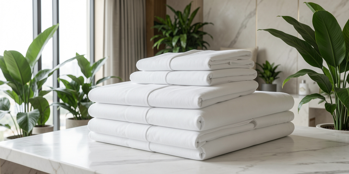 modern-luxury-Sustainable hotel linen