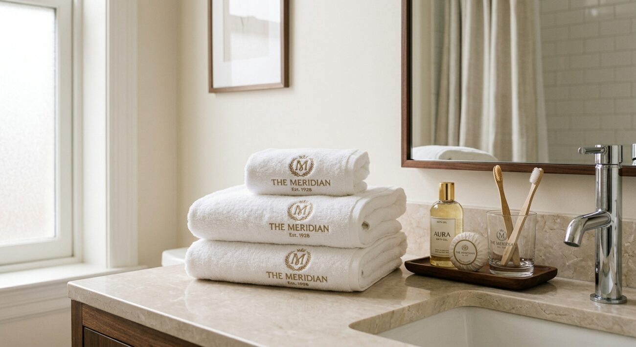 Hotel Towels Supplier in Dubai: What to Check Before You Order 2 Hotel towels supplier UAE finished bathroom presentation